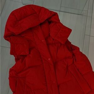 lululemon athletica Bold Red Puffer Jacket